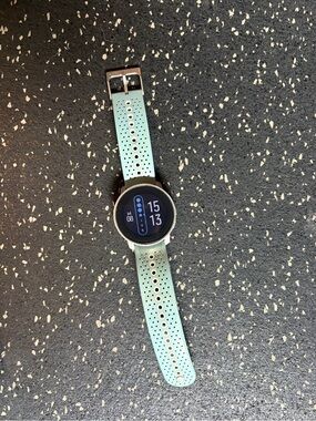 Suunto Mint Green Perforated Sport Smartwatch